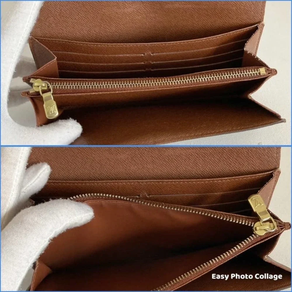 LOUIS VUITTON Long Porte Monnaie Monogram Wallet Vintage - Picture 5 of 16